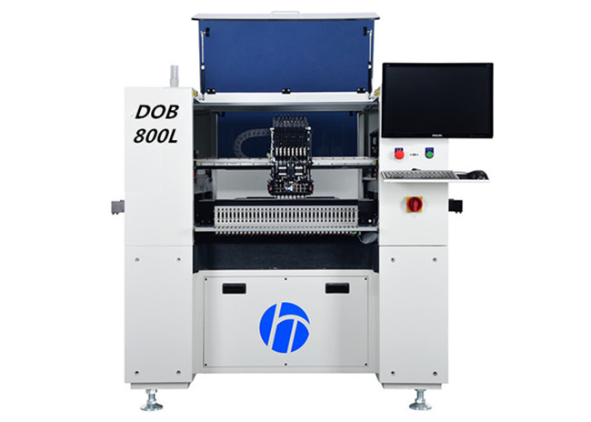 DOB貼片機(jī)和SMT貼片機(jī)，可自動更換吸嘴的國產(chǎn)貼片機(jī)